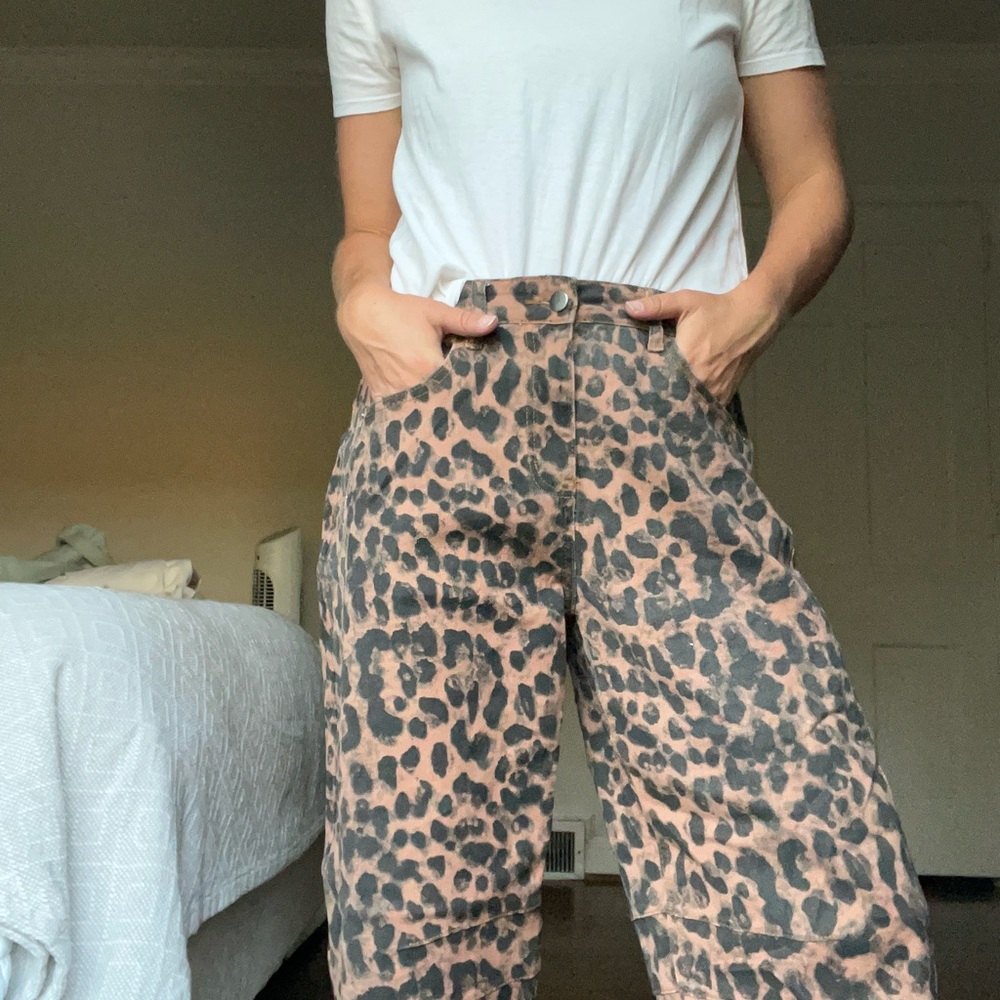Leopard Print Pants